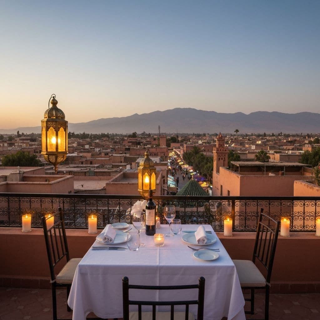 Restaurant terrasse Riad Ayadina